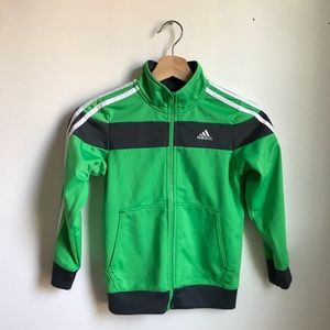 ADIDAS Boys zip-up sweatshirt